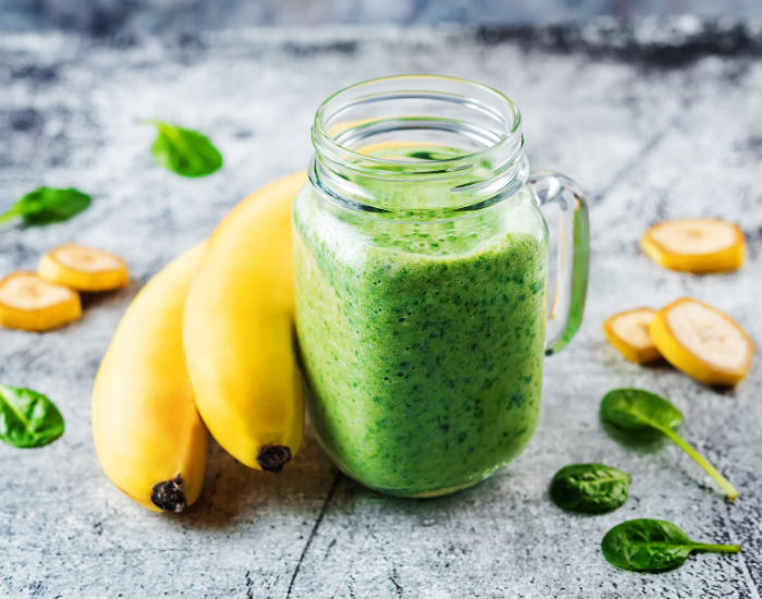 spinach banana smoothie